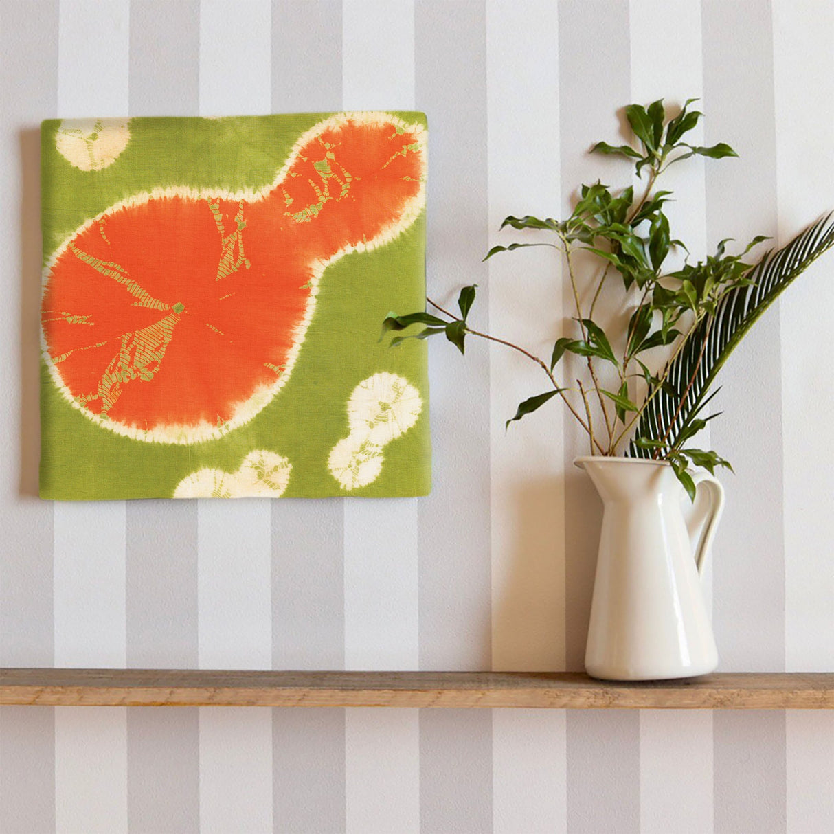 和柄のファブリックパネル 写真 アート pat-0268