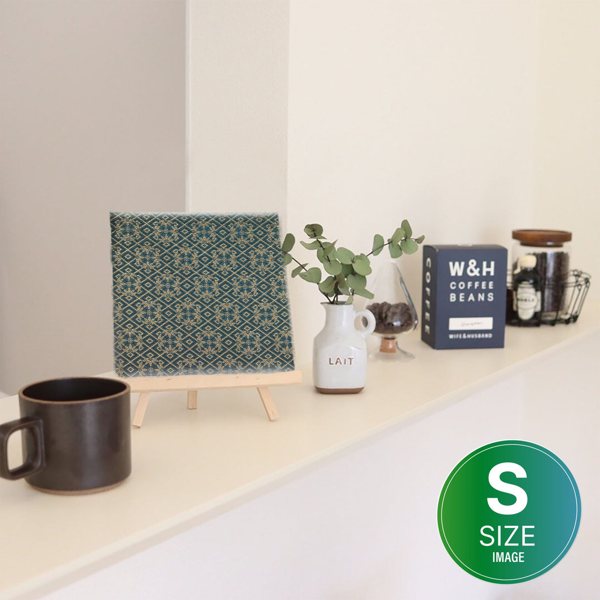 着物柄のアートパネル 写真 壁掛け pat-0269