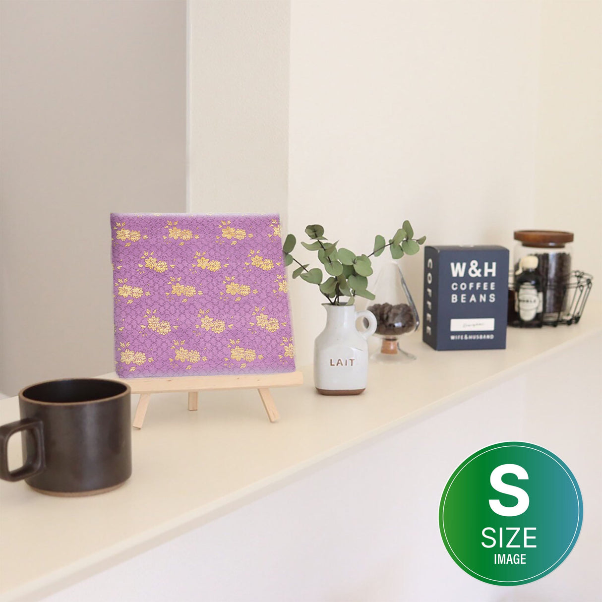 伝統和柄のファブリックパネル 壁掛け アート pat-0272