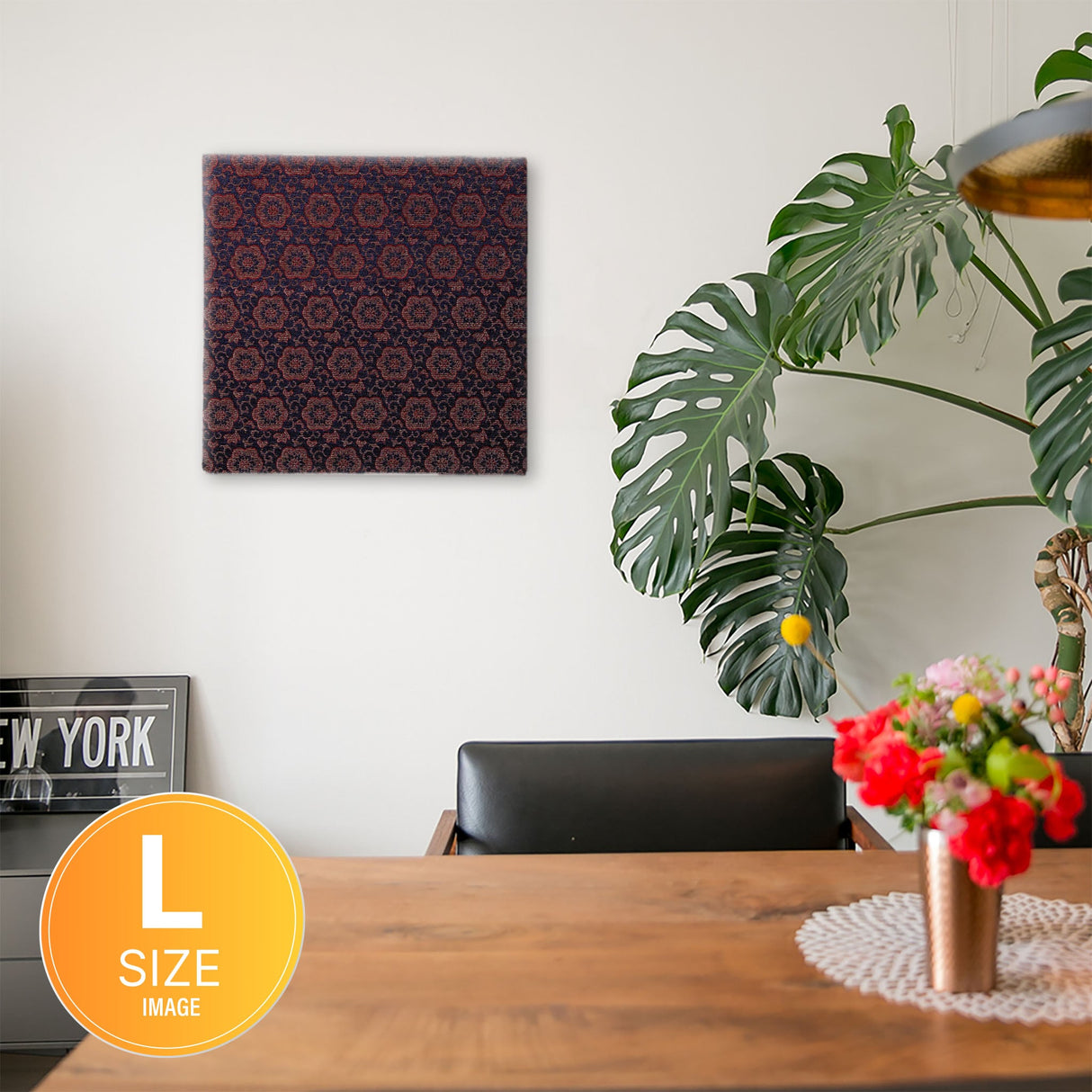 和柄のアートパネル 一人暮らし インテリア pat-0273