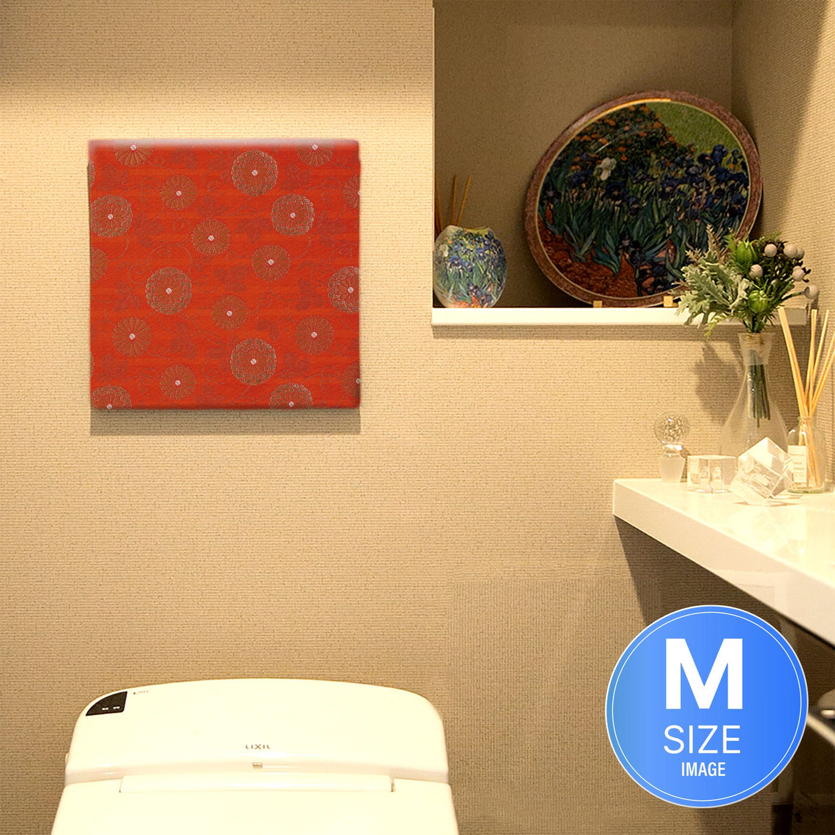 着物柄のインテリア小物 ウォールデコ インテリア pat-0274