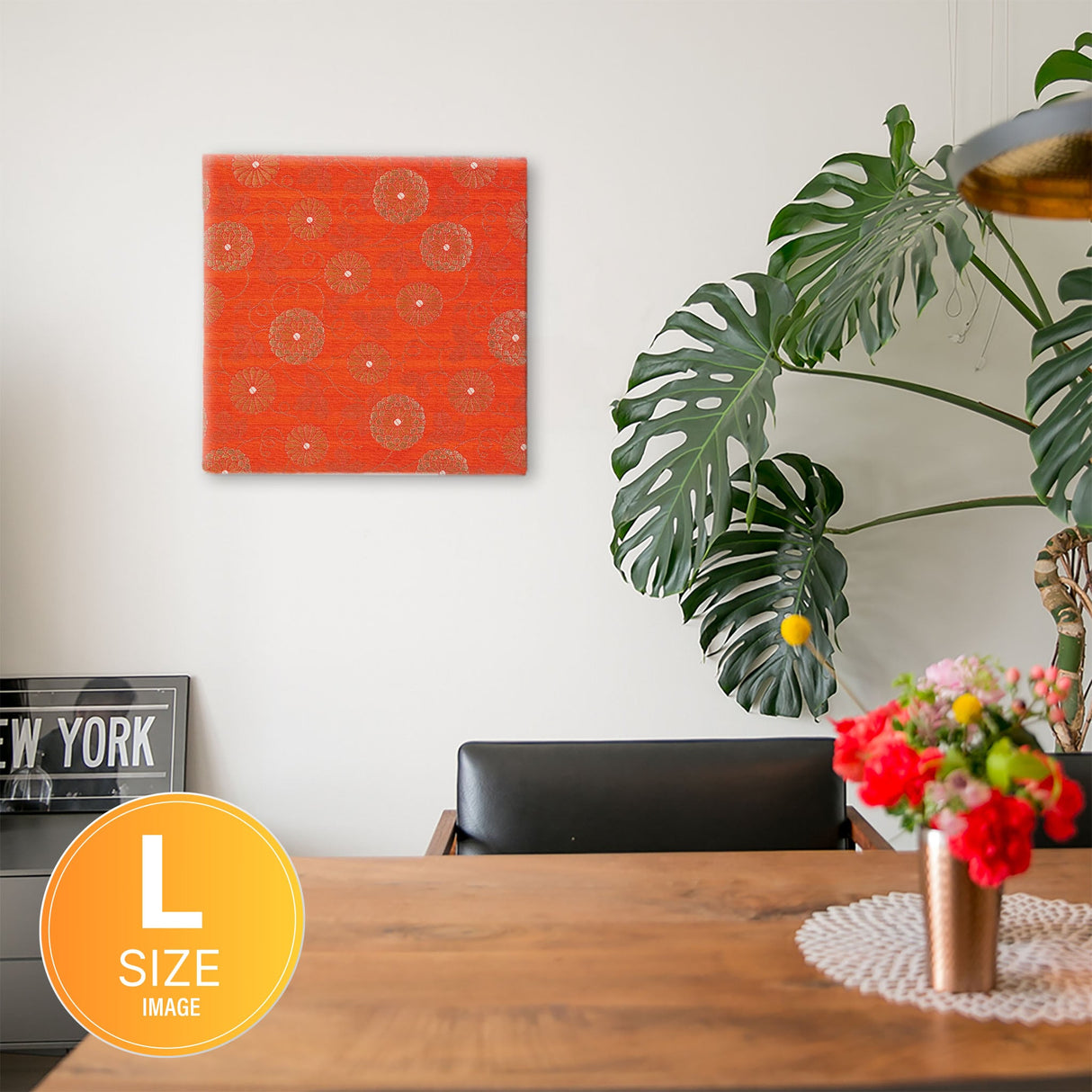 着物柄のインテリア小物 ウォールデコ インテリア pat-0274