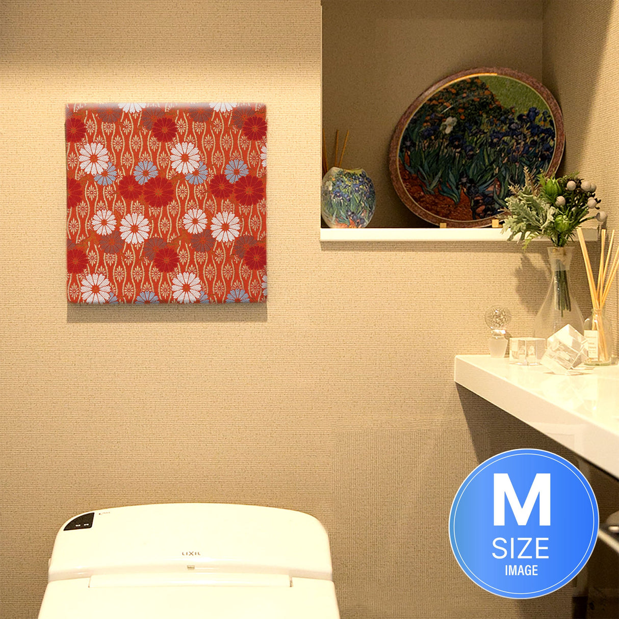 ジャパンモダンの壁掛けインテリア ポスター アート pat-0275