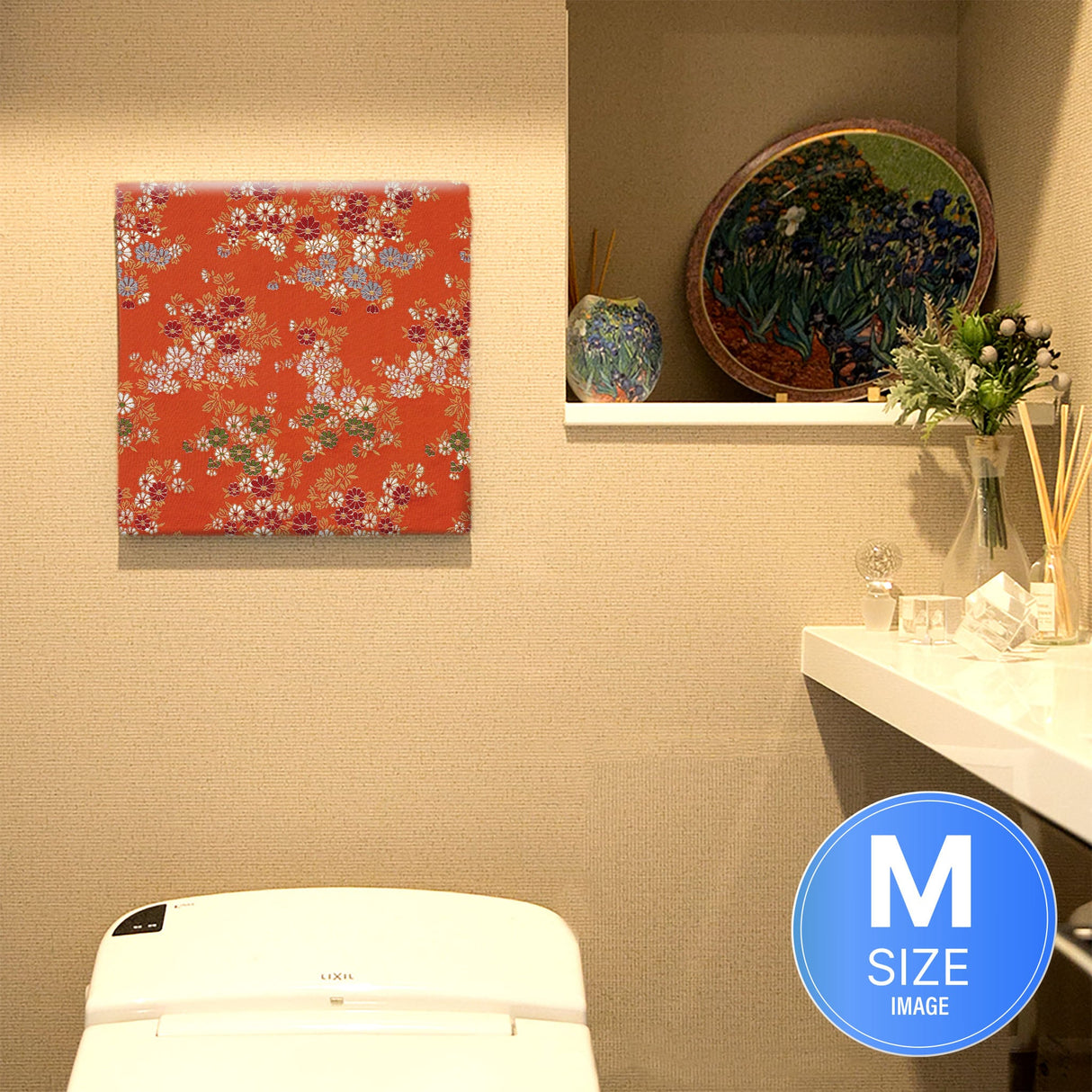 着物柄の壁掛けインテリア インテリア 雑貨 pat-0279