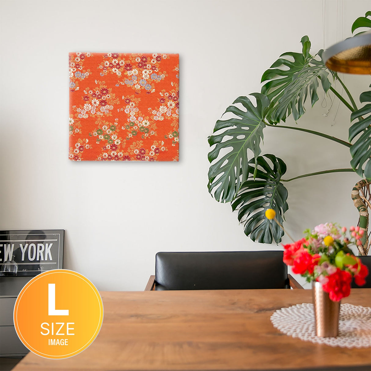 着物柄の壁掛けインテリア インテリア 雑貨 pat-0279