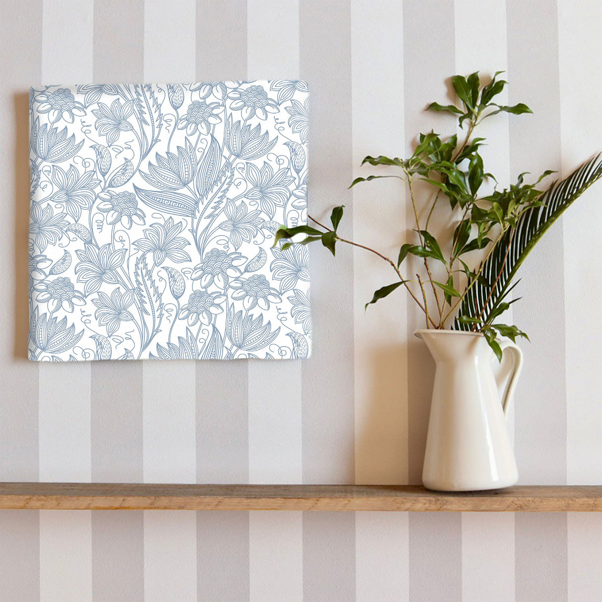 Nordic Flower Art Board Interior Art pat-0290
