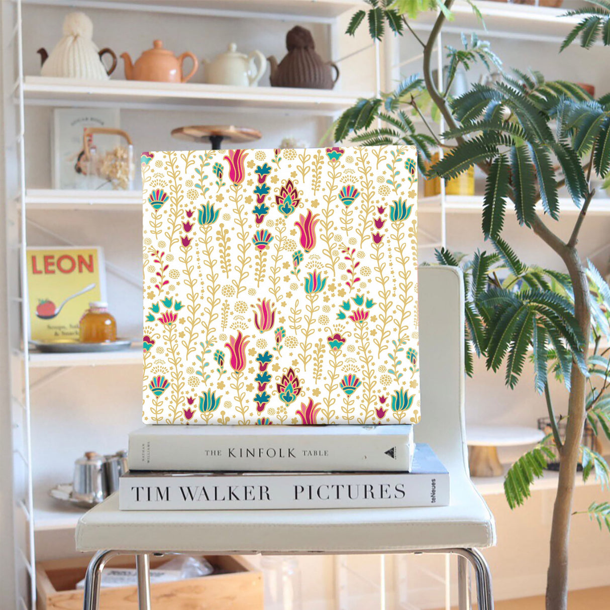 Scandinavian design fabric panel interior goods pat-0293