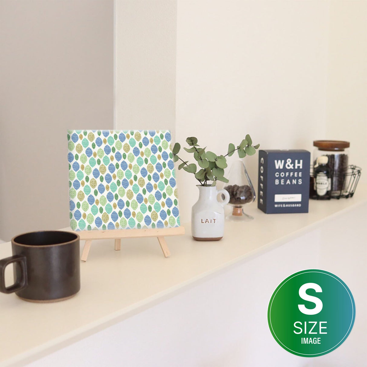 Scandinavian design fabric panel wall art pat-0295