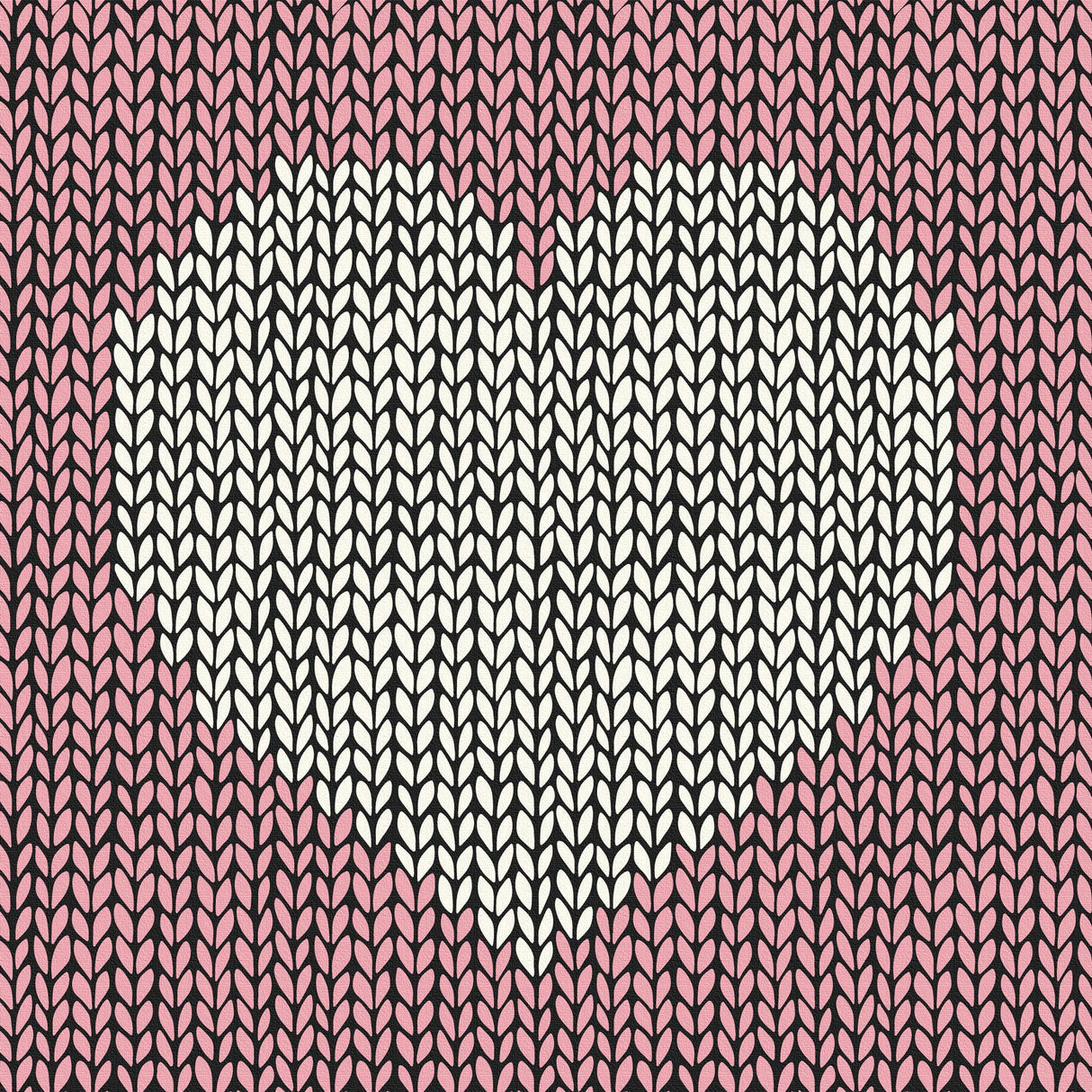 Nordic Heart Fabric Panel Wall Decor Interior pat-0296-pk