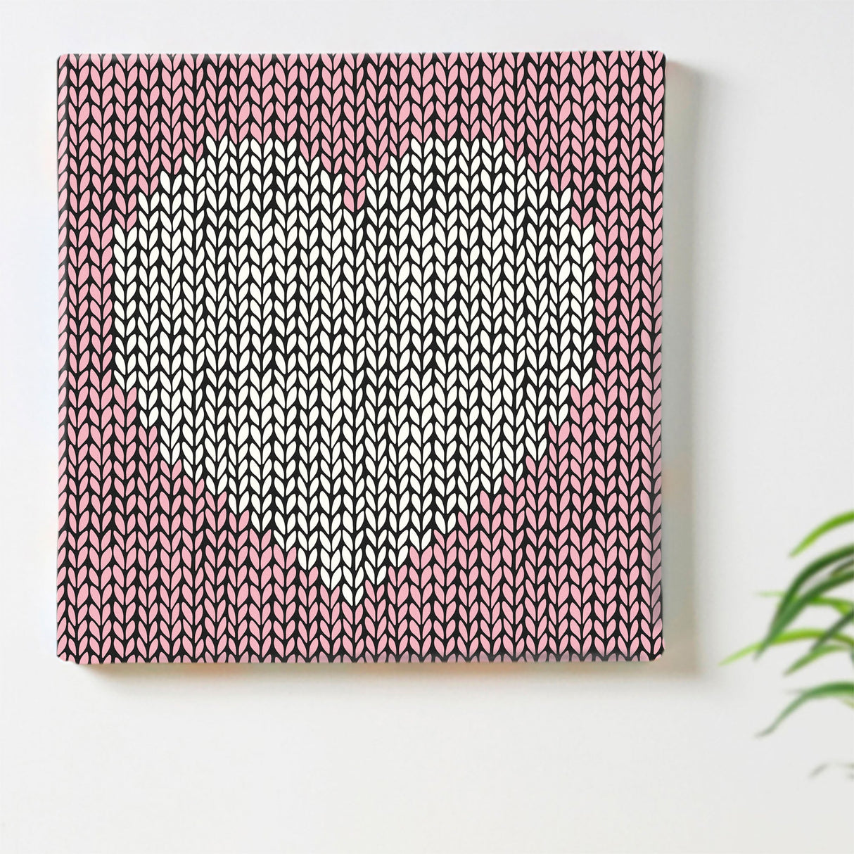 Nordic Heart Fabric Panel Wall Decor Interior pat-0296-pk