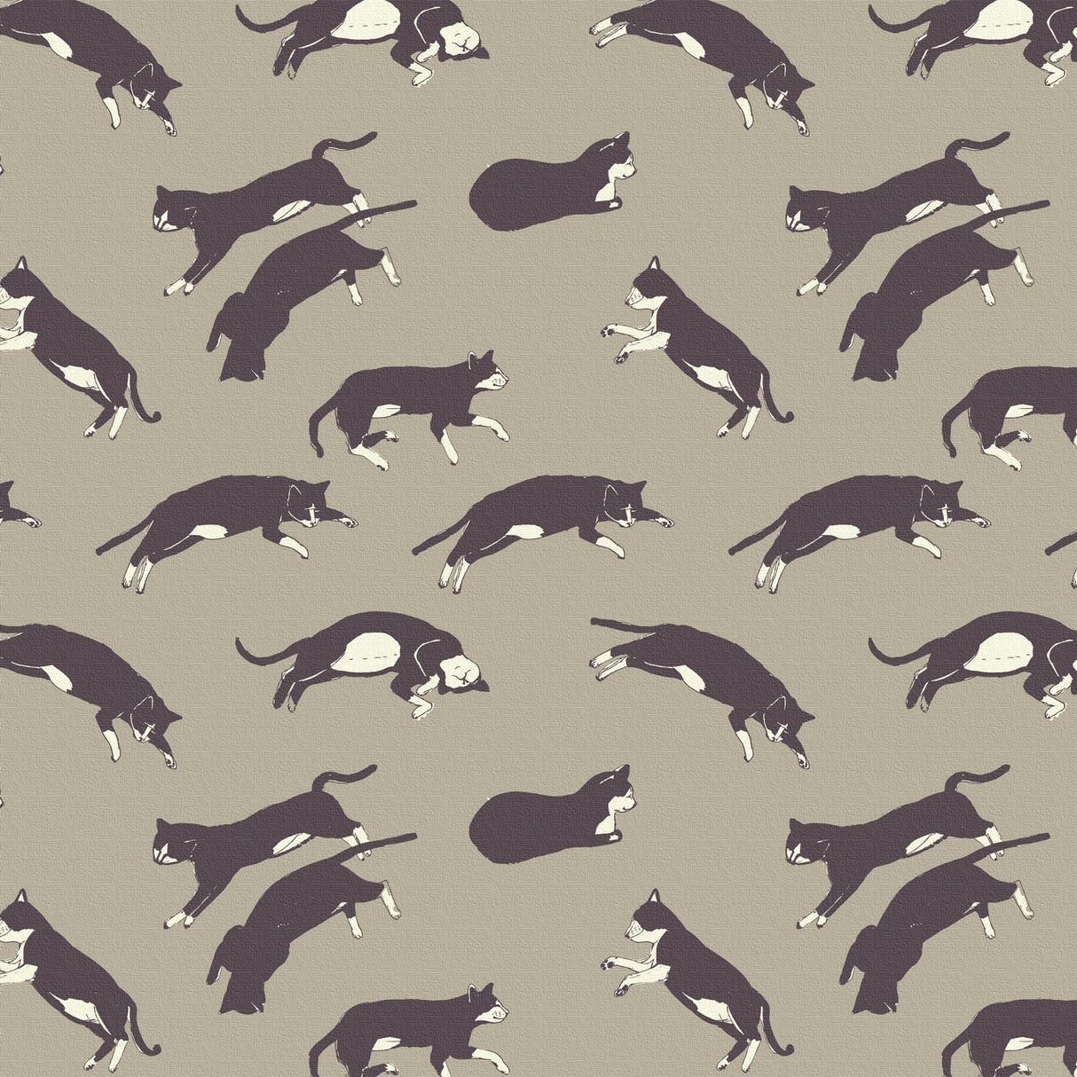 猫のインテリア小物 ファブリック アート