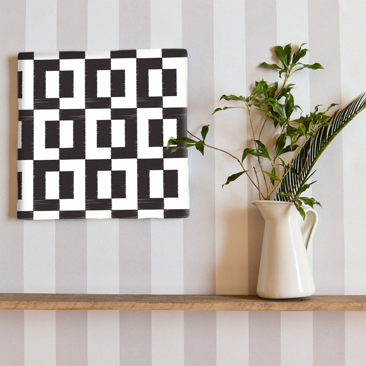 幾何学模様のファブリックパネル インテリア 雑貨 アート シンプルモダン  pat-0320