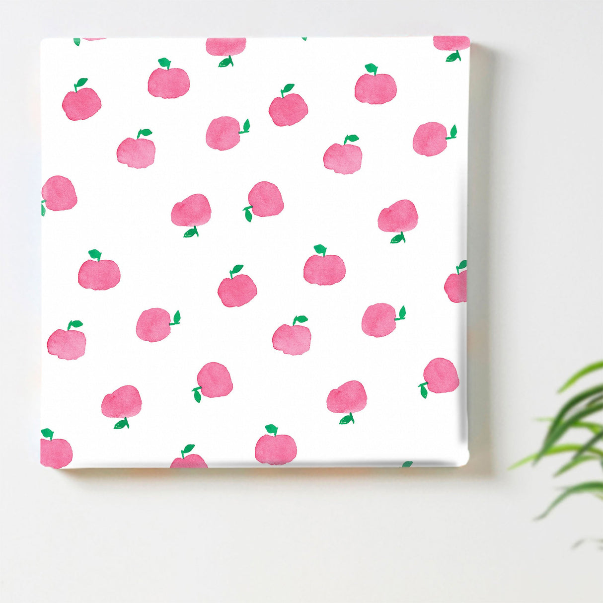 北欧テイストの壁掛けアート インテリア 雑貨 アート フルーツ りんご pat-1702-002