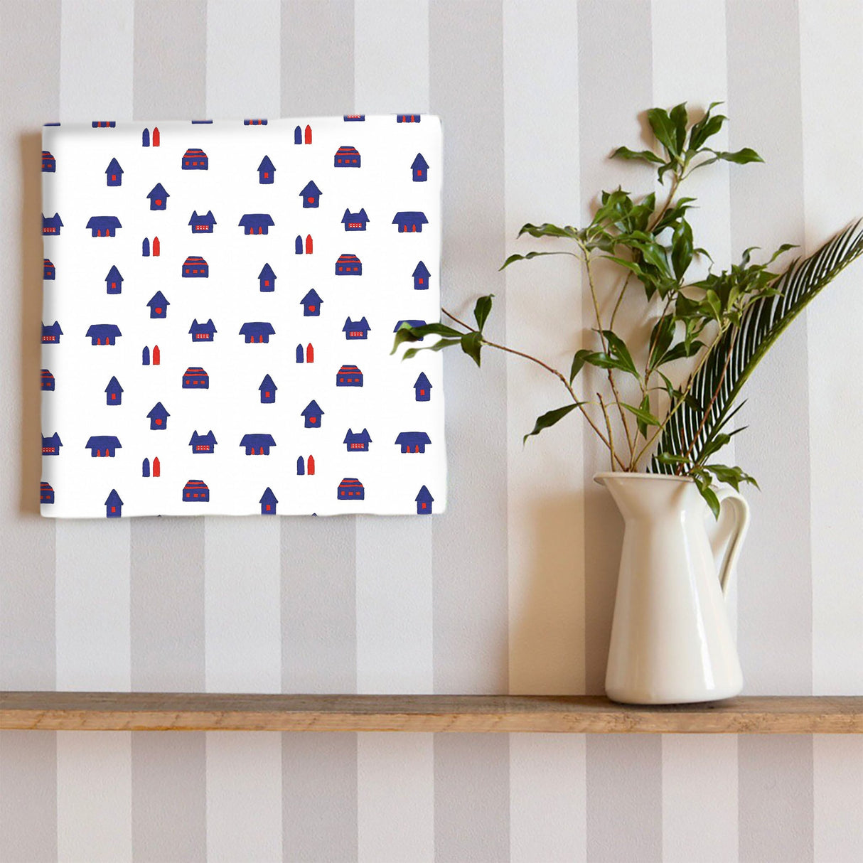 Fabric panel with a Scandinavian taste Interior goods Art Simple pat-1702-028