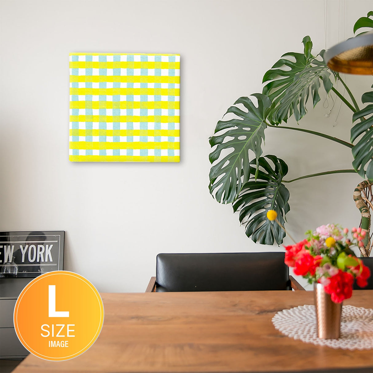 Scandinavian-style wall art, interior goods, art, simple pat-1702-034