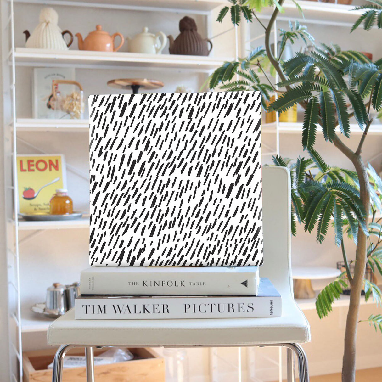 幾何学模様のファブリックパネル インテリア雑貨 アートパネル キャンバス patt-1802-04