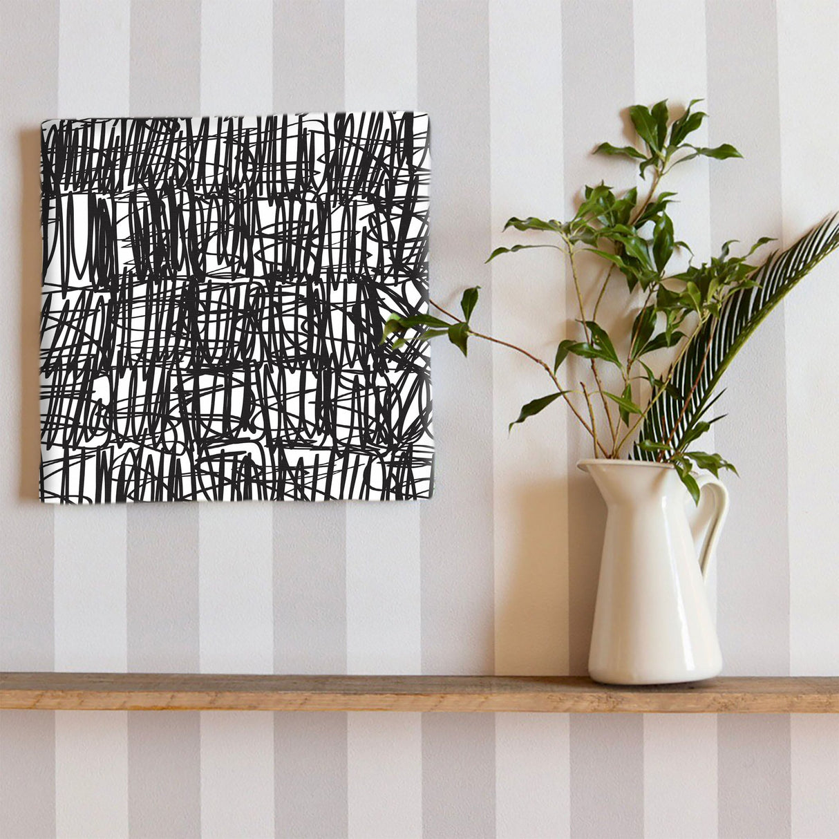 幾何学模様のウォールデコ インテリア雑貨 アートパネル キャンバス patt-1802-05