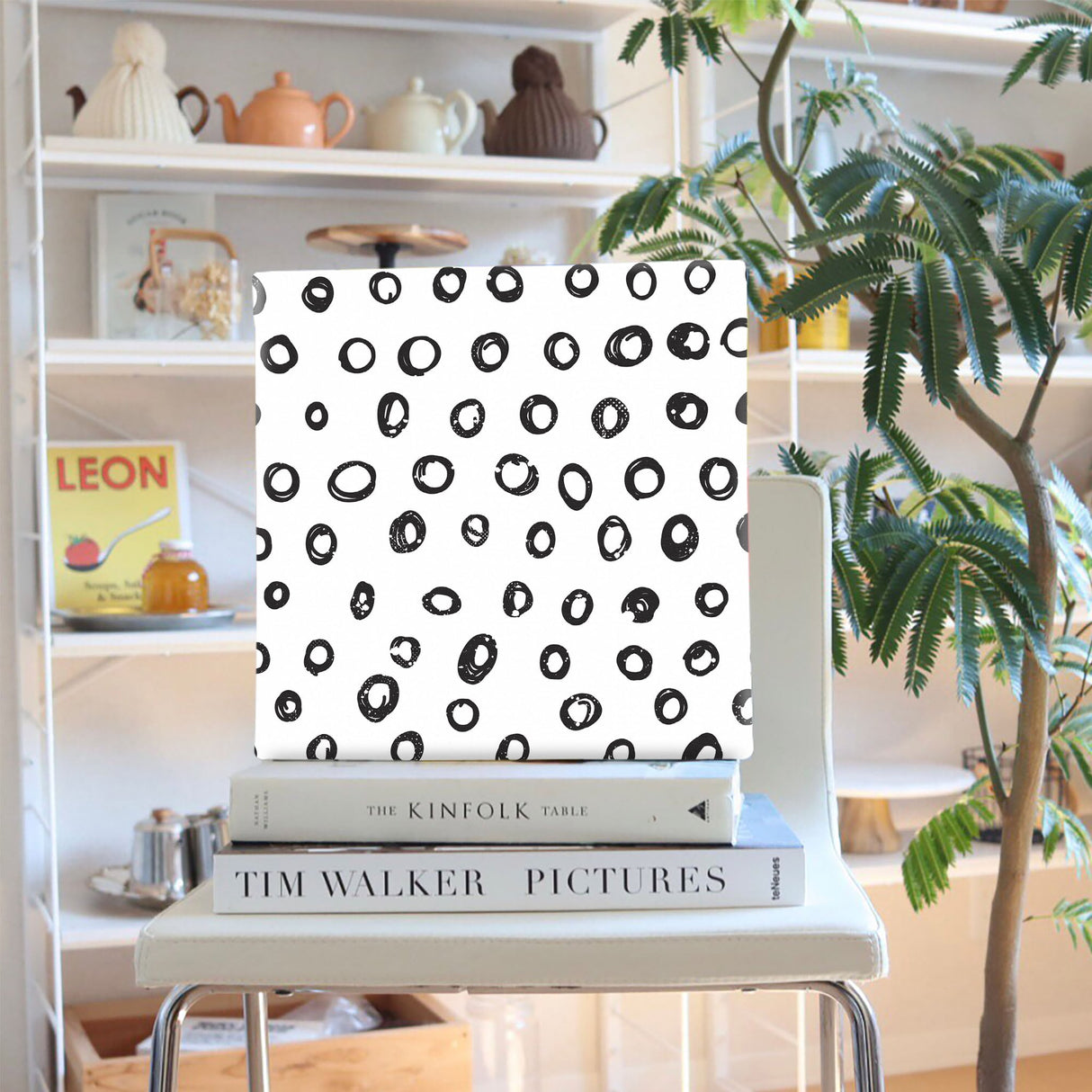 幾何学模様のファブリックパネル インテリア雑貨 アートパネル キャンバス patt-1802-06