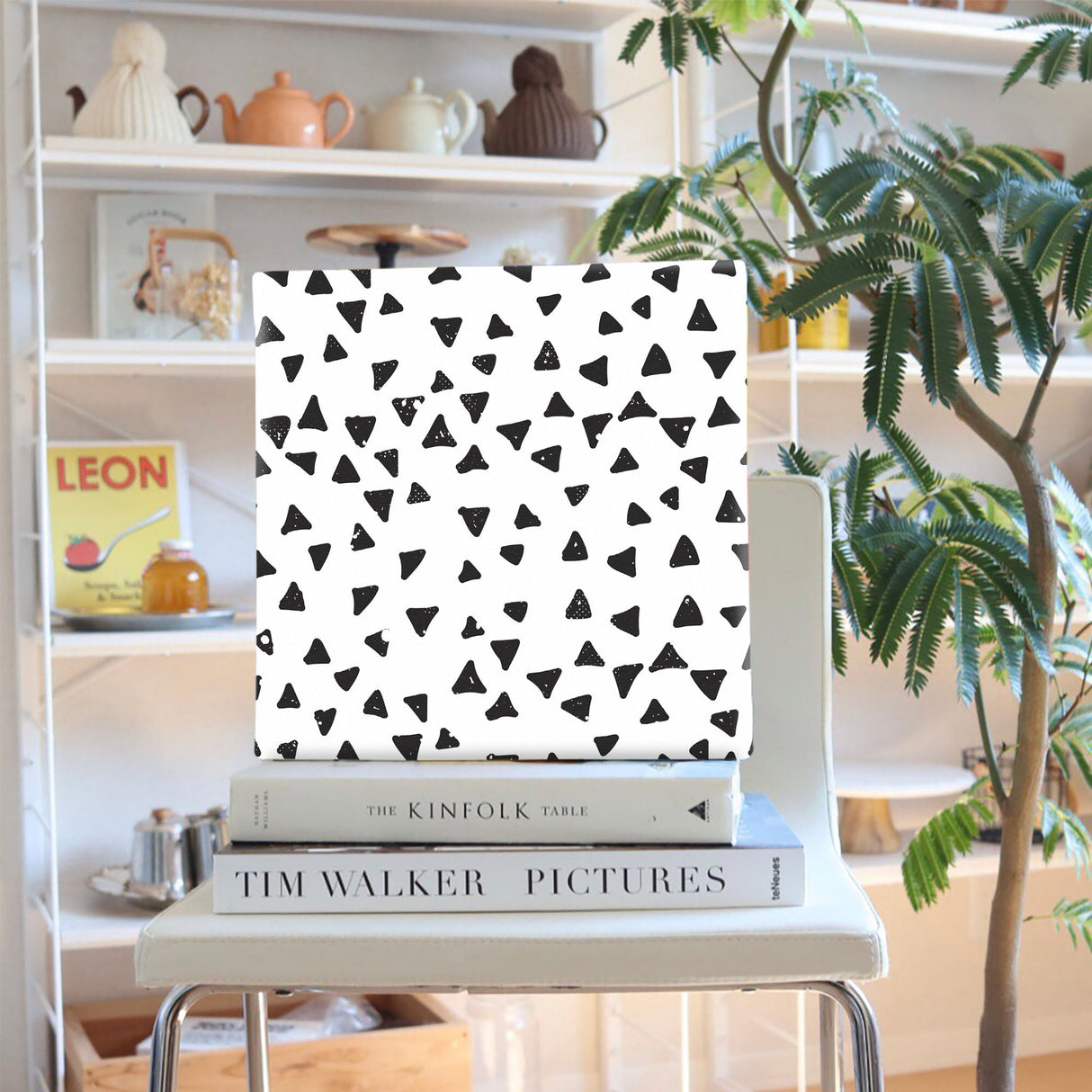 幾何学模様のアートパネル インテリア雑貨 アートパネル キャンバス patt-1802-15