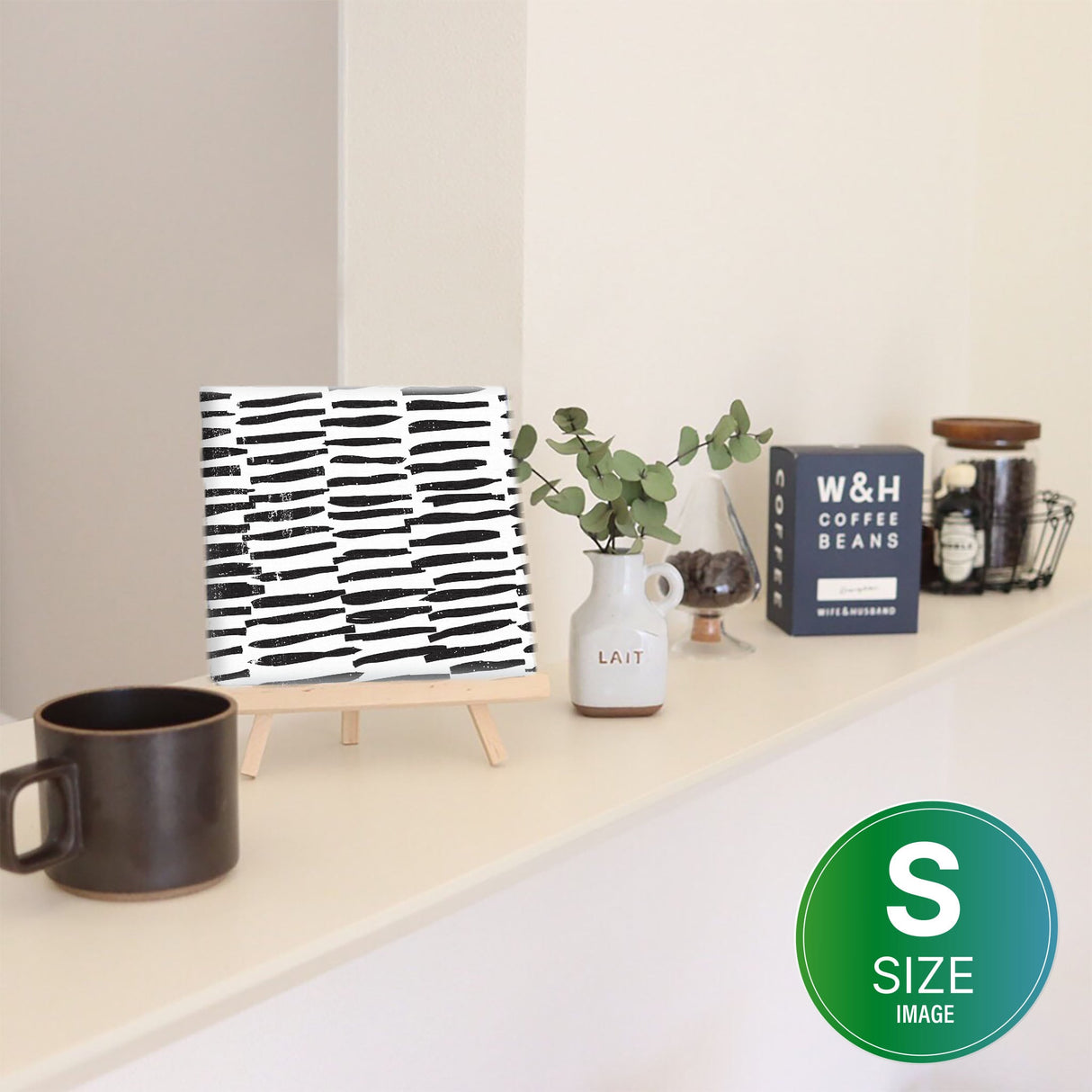 幾何学模様の壁掛けアート インテリア雑貨 アートパネル キャンバス patt-1802-16