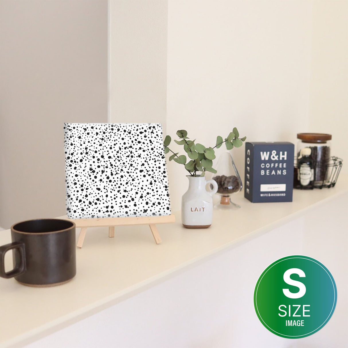 幾何学模様のファブリックボード インテリア雑貨 アートパネル キャンバス patt-1802-17