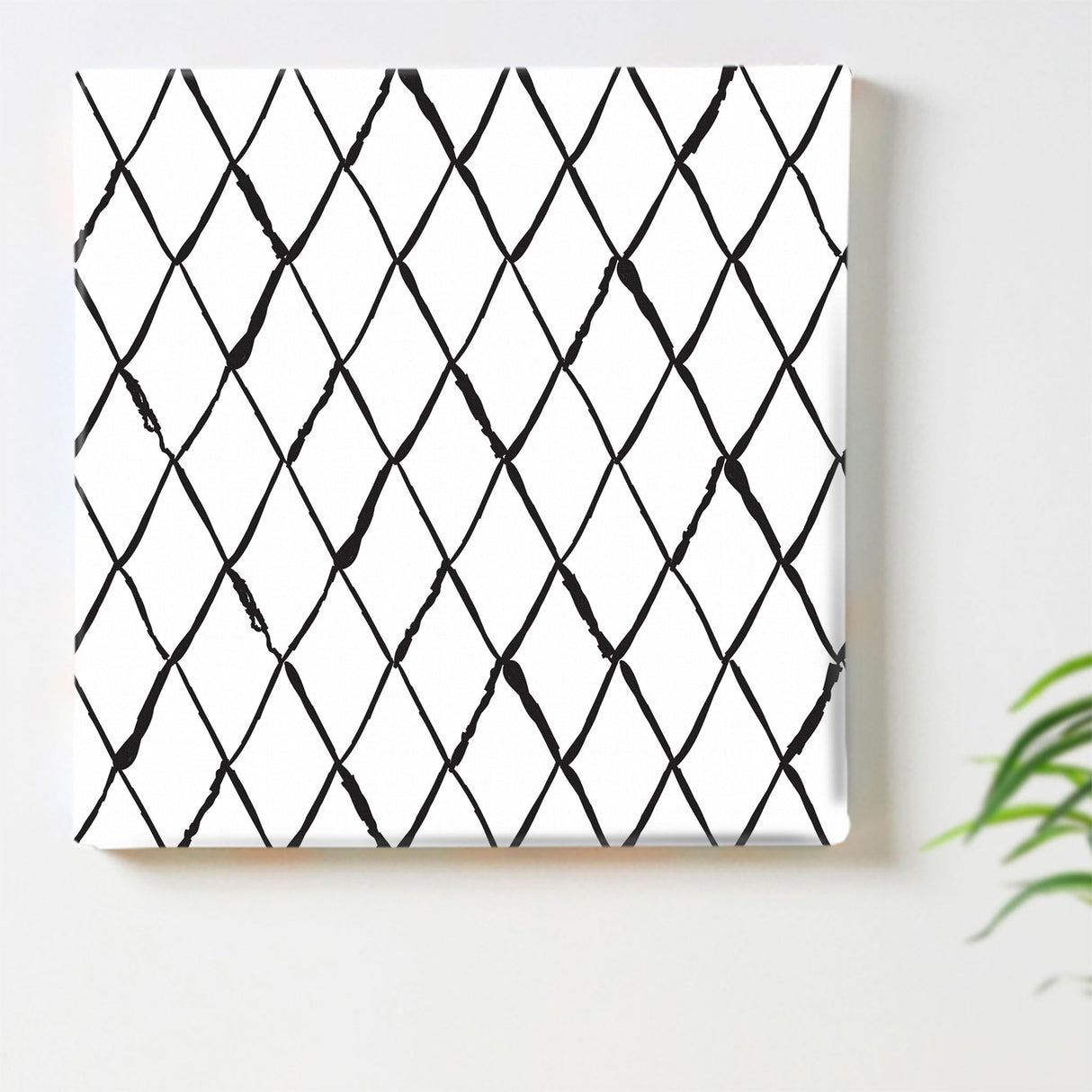 幾何学模様のファブリックボード インテリア雑貨 アートパネル キャンバス patt-1802-18