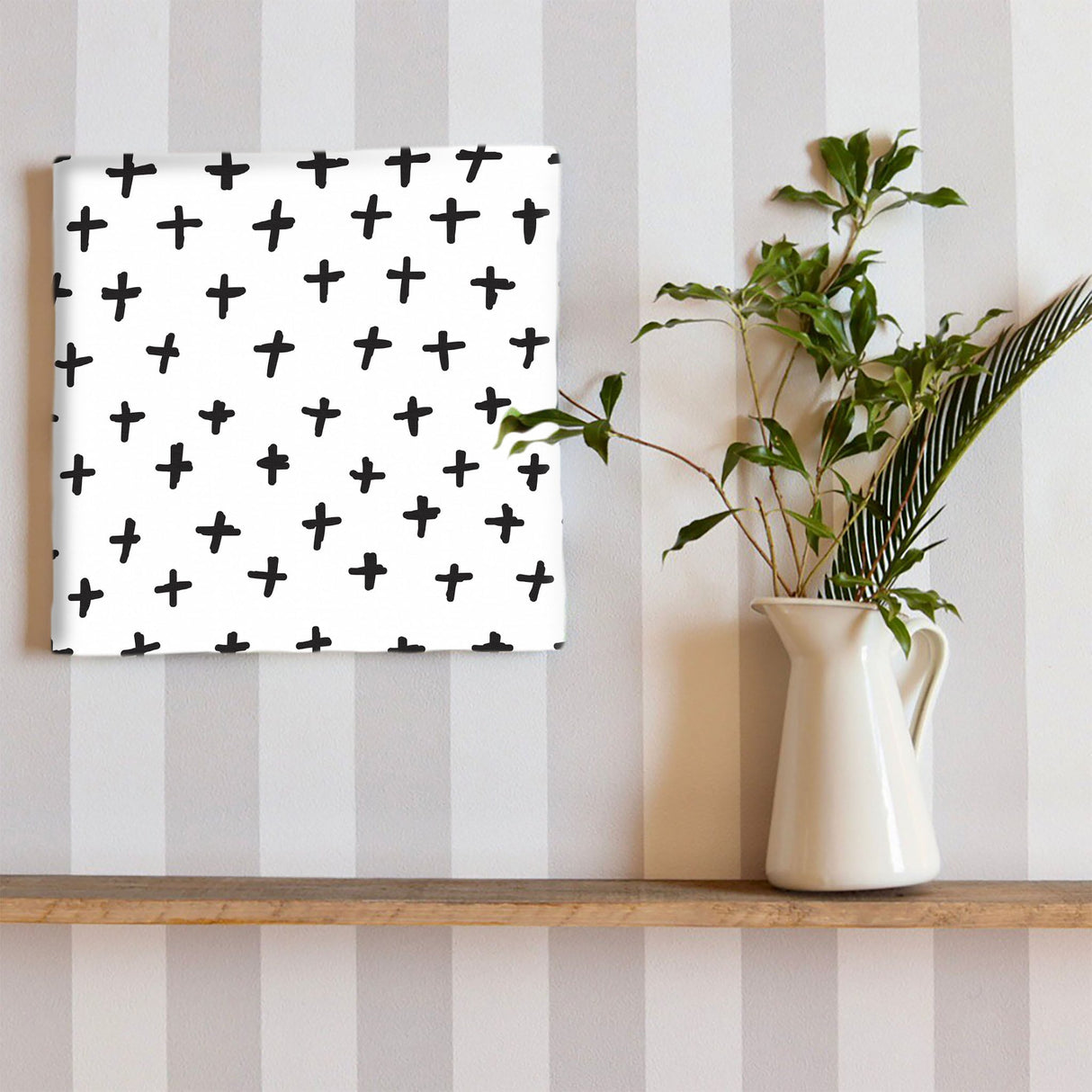 幾何学模様のファブリックパネル インテリア雑貨 アートパネル キャンバス patt-1802-20