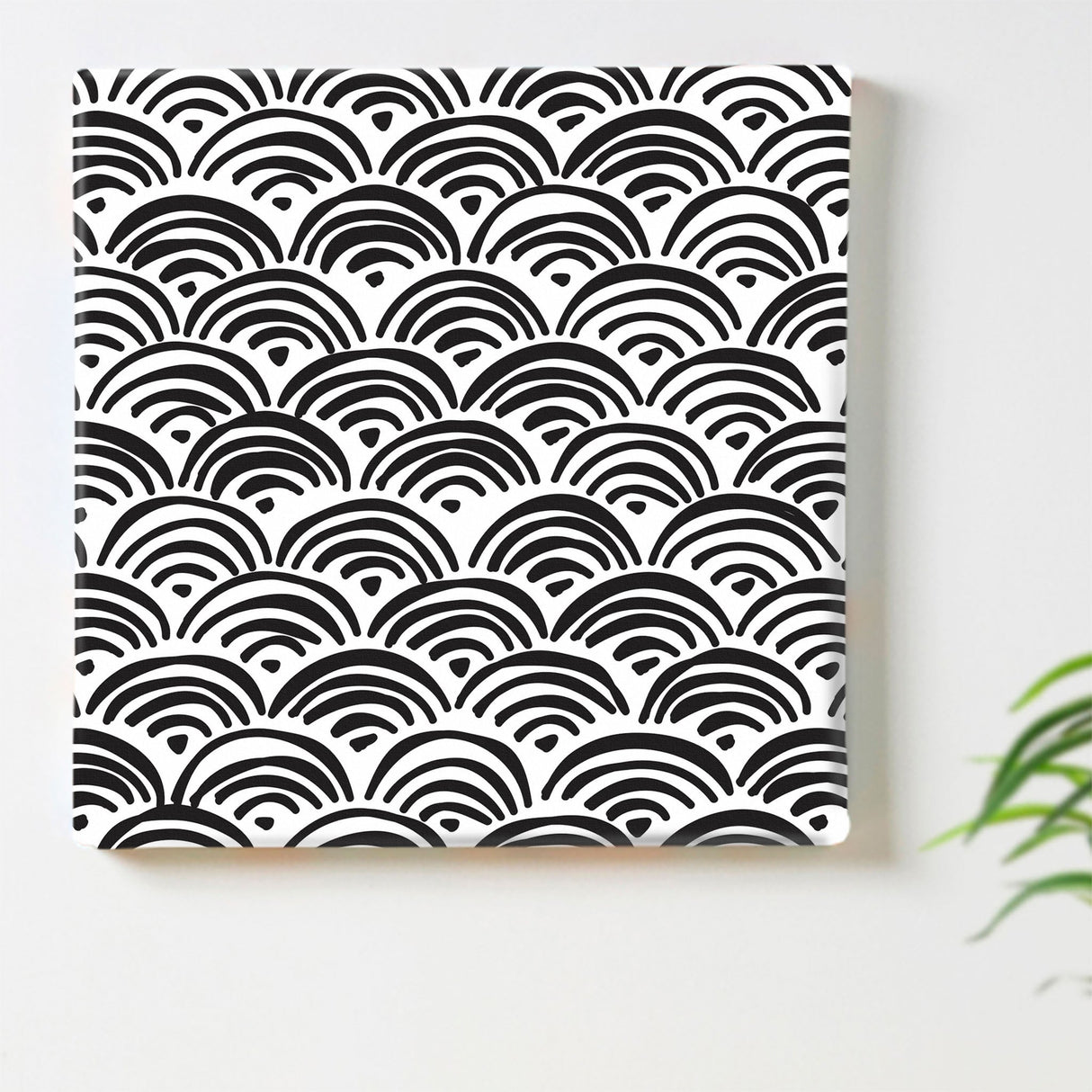 幾何学模様のウォールデコ インテリア雑貨 アートパネル キャンバス patt-1802-21