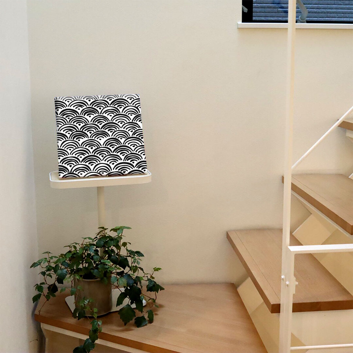 幾何学模様のウォールデコ インテリア雑貨 アートパネル キャンバス patt-1802-21