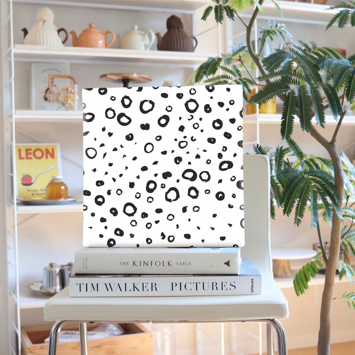 幾何学模様のファブリックパネル インテリア雑貨 アートパネル キャンバス patt-1802-22