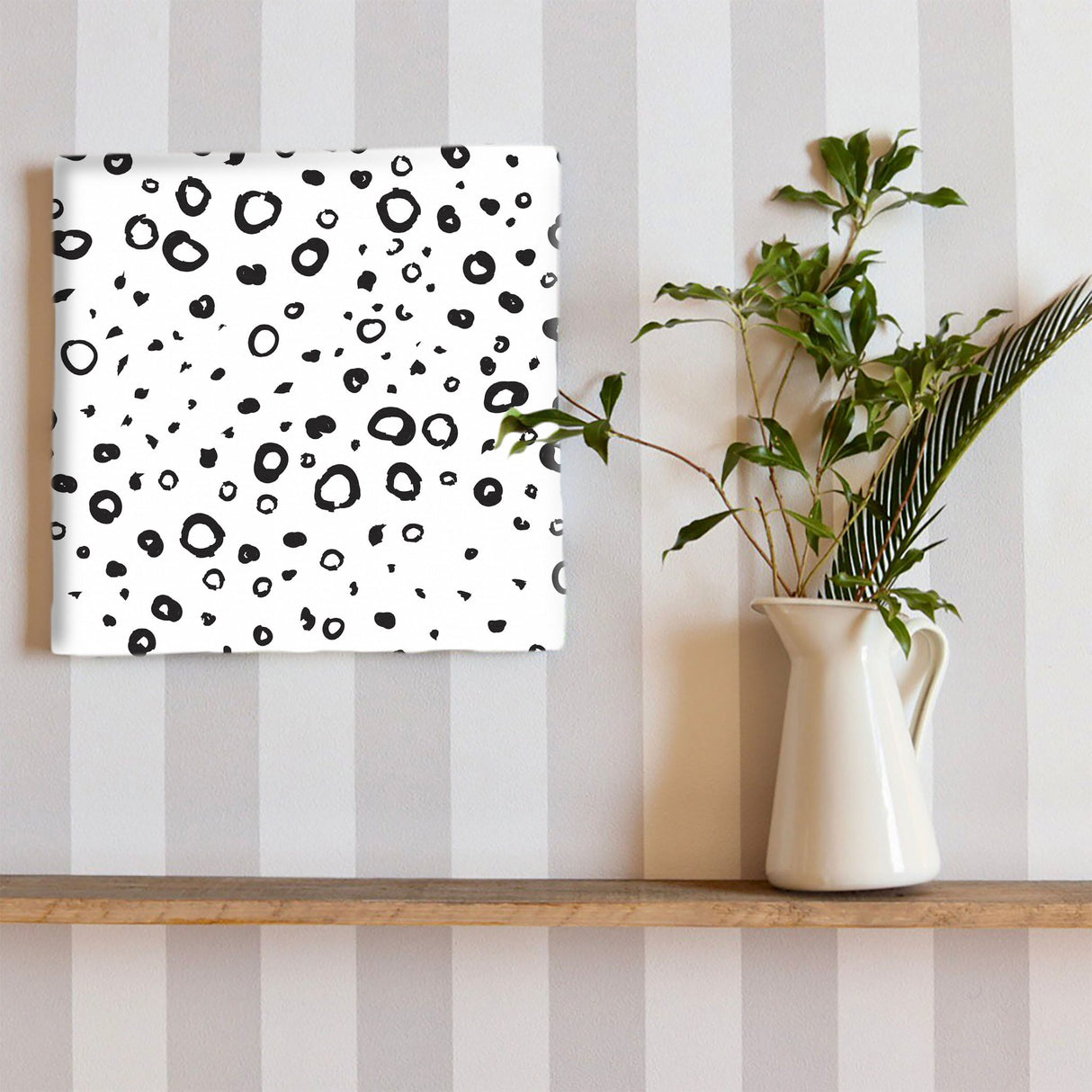 幾何学模様のファブリックパネル インテリア雑貨 アートパネル キャンバス patt-1802-22