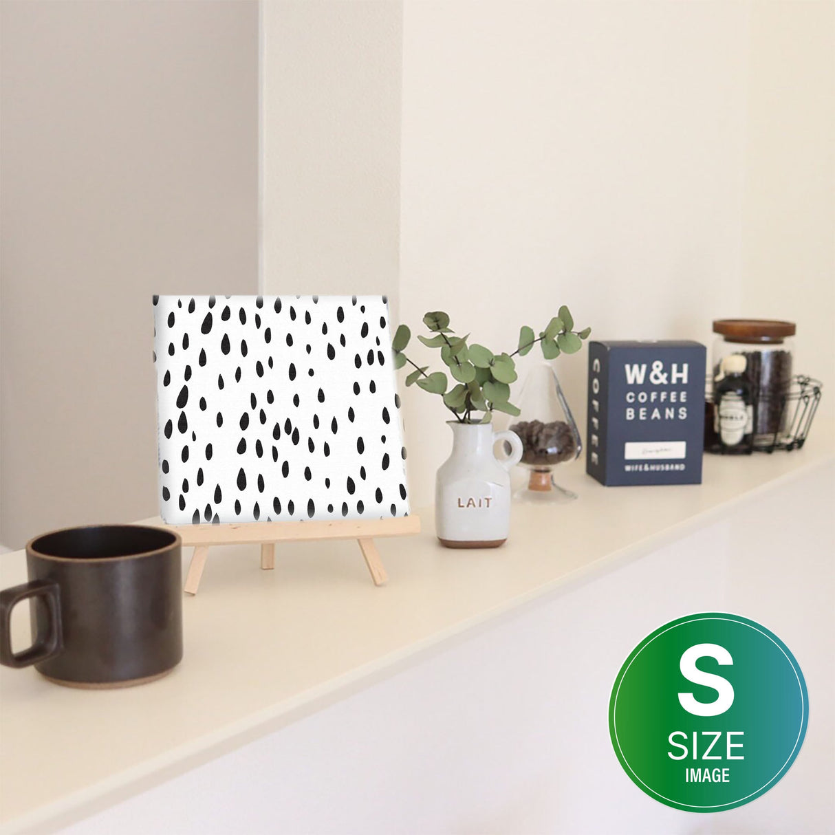 幾何学模様の壁掛けアート インテリア雑貨 アートパネル キャンバス patt-1802-24