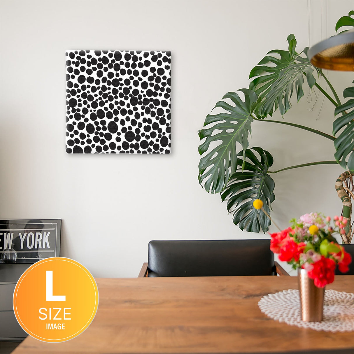 幾何学模様の壁掛けアート インテリア雑貨 アートパネル キャンバス patt-1802-25