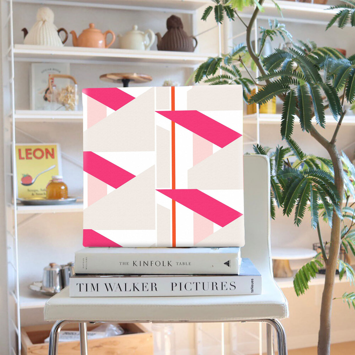 Geometric wall art Interior goods Art panel Canvas patt-1803-004