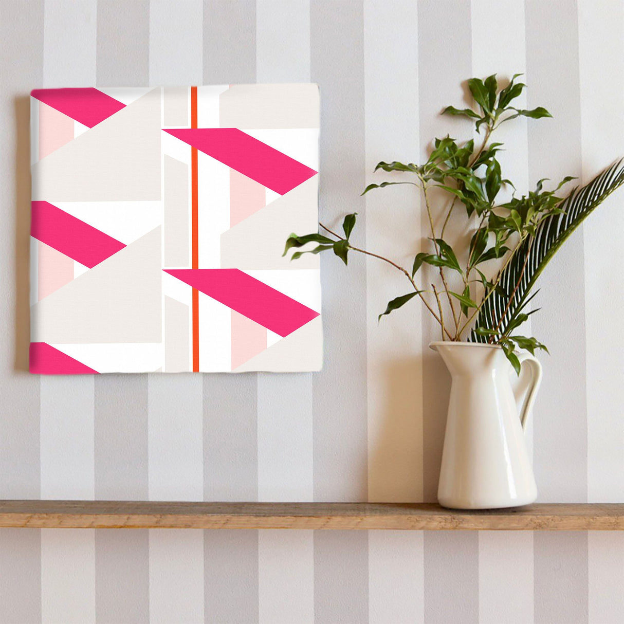 Geometric wall art Interior goods Art panel Canvas patt-1803-004