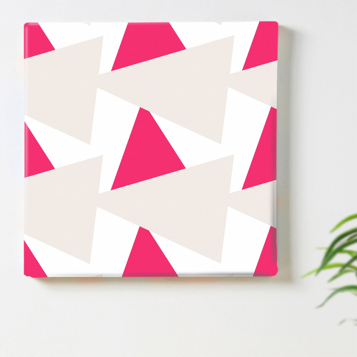 Geometric pattern fabric board Interior goods Art panel Canvas patt-1803-005