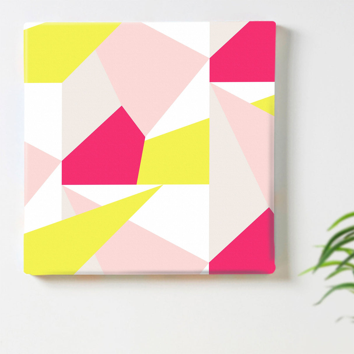 Geometric pattern fabric board Interior goods Art panel Canvas patt-1803-006