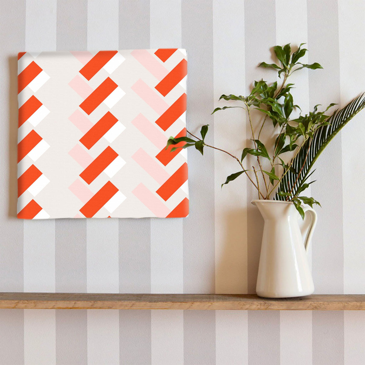 幾何学模様のアートパネル インテリア雑貨 アートパネル キャンバス patt-1803-009