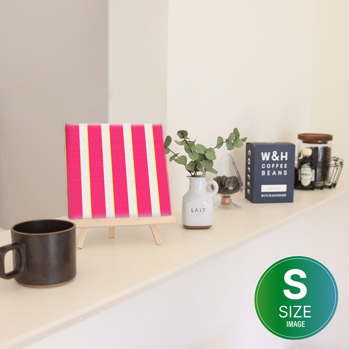 幾何学模様のウォールデコ インテリア雑貨 アートパネル キャンバス   patt-1803-034