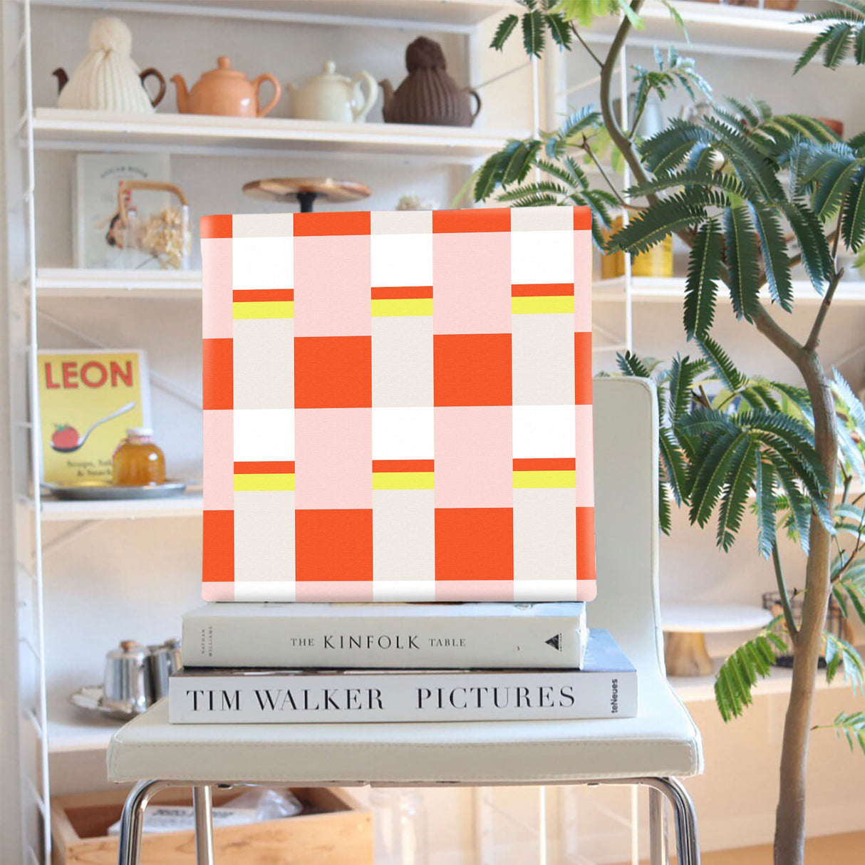 幾何学模様のファブリックパネル インテリア雑貨 アートパネル キャンバス   patt-1803-035