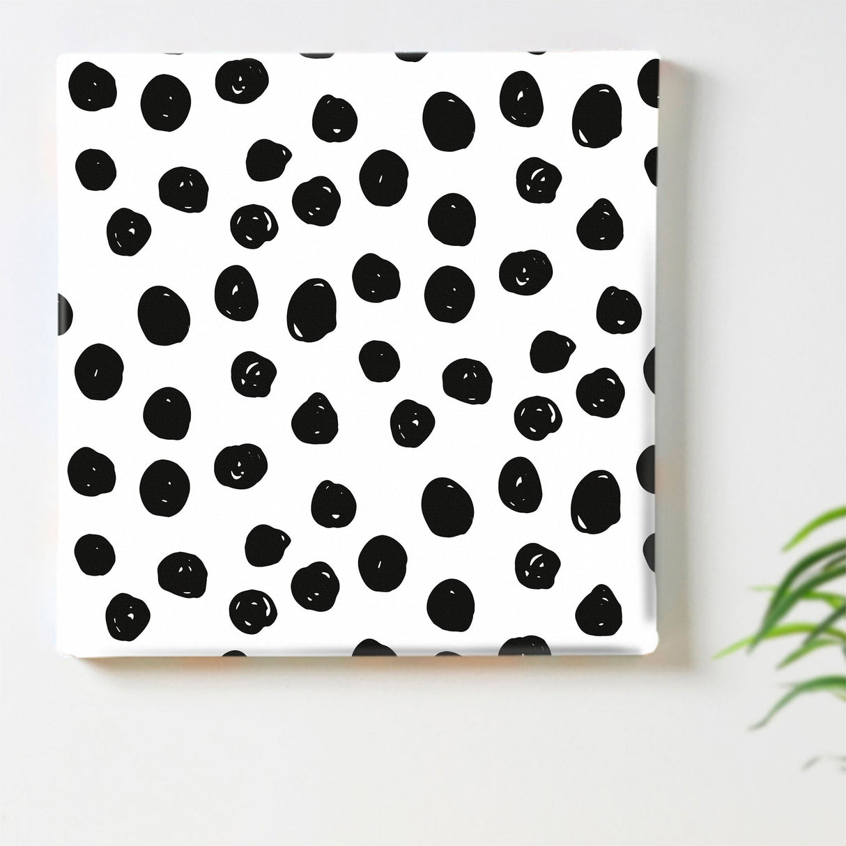 Dot pattern wall art Interior goods Art panel Canvas patt-1803-045