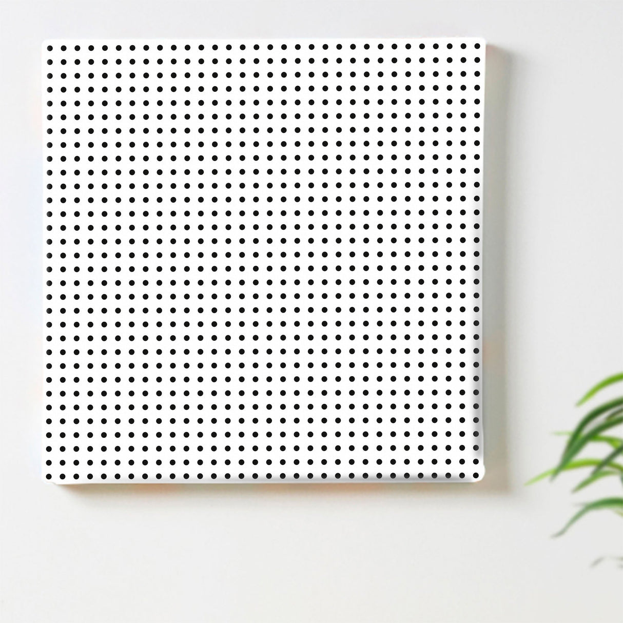 Dot pattern fabric panel Interior goods Art panel Canvas patt-1803-052