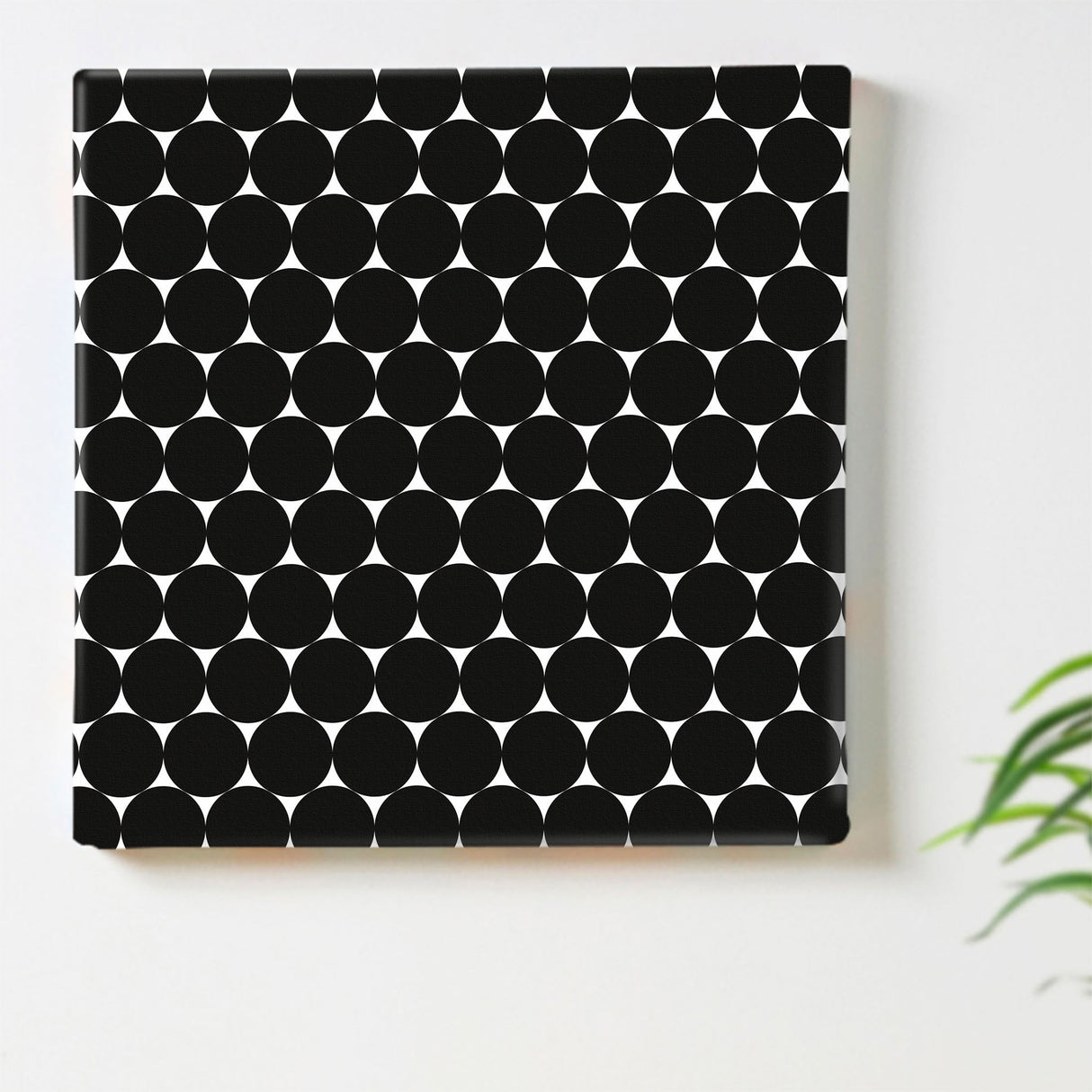 ドット柄のアートパネル インテリア雑貨 アートパネル キャンバス   patt-1803-060