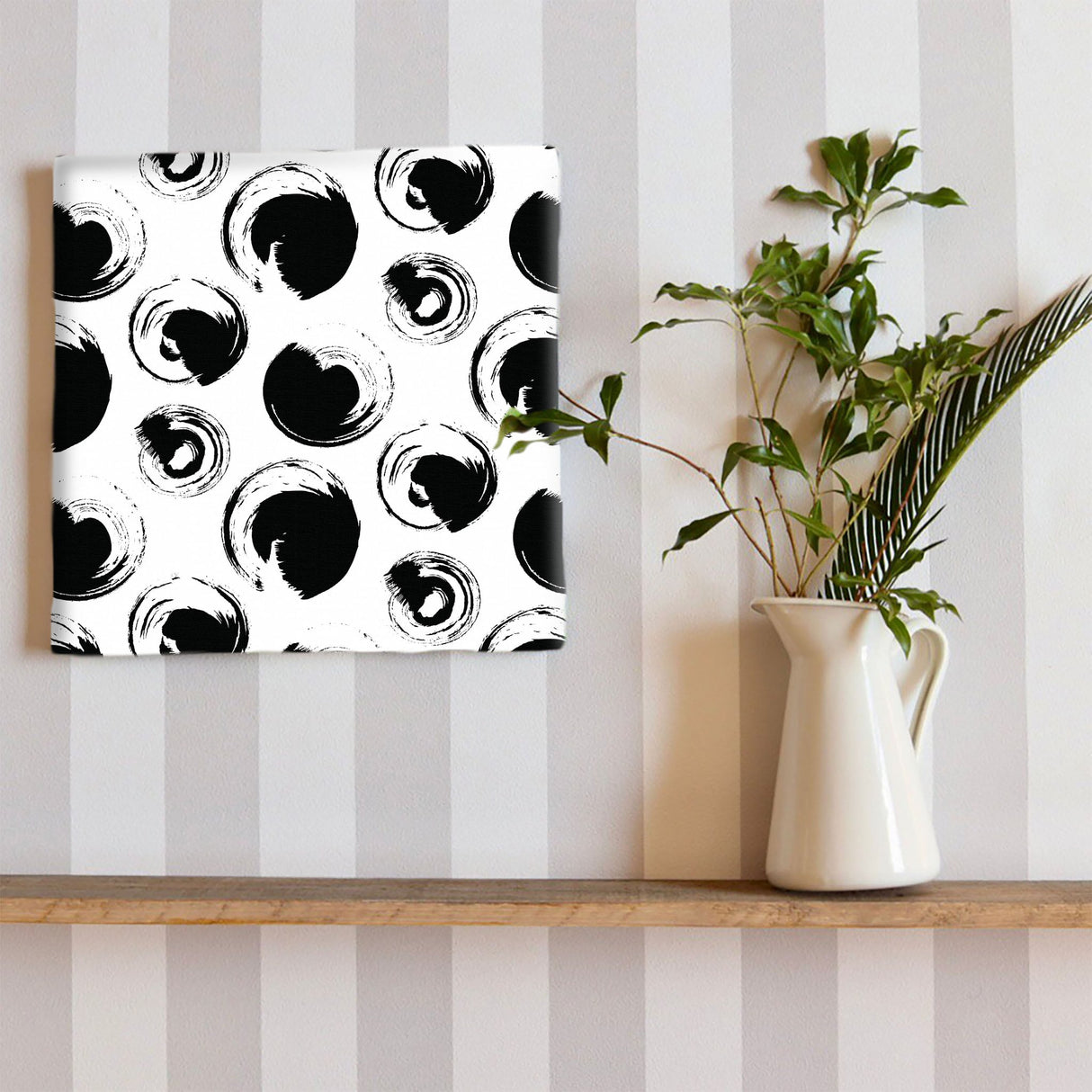 ドット柄のファブリックボード インテリア雑貨 アートパネル キャンバス   patt-1803-062