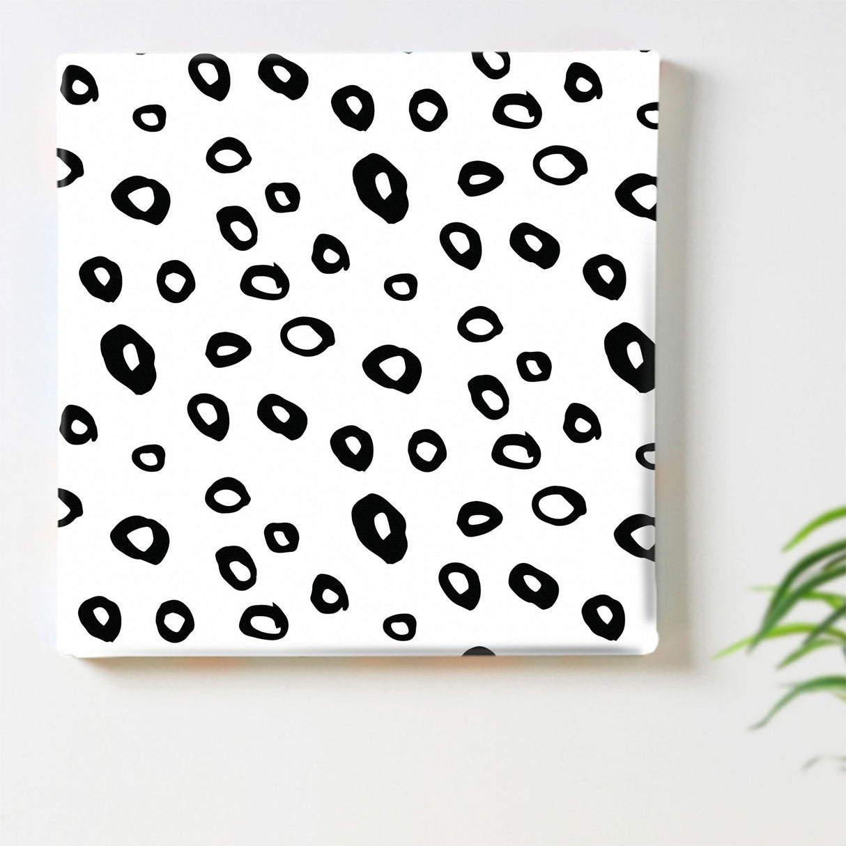 ドット柄のファブリックボード インテリア雑貨 アートパネル キャンバス   patt-1803-067