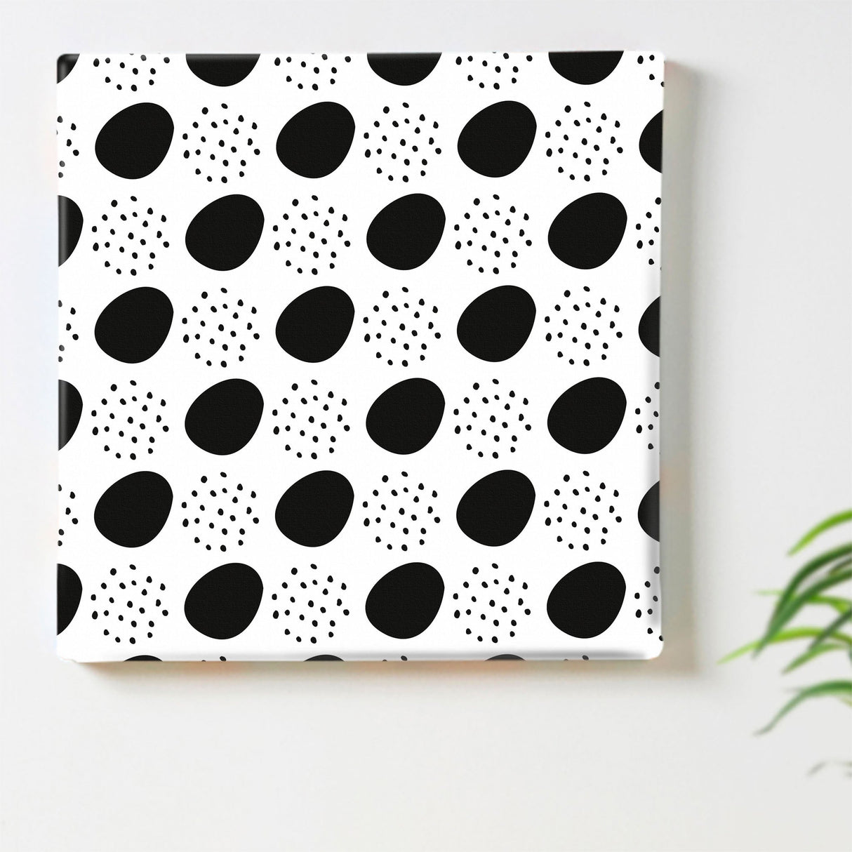 ドット柄のアートパネル インテリア雑貨 アートパネル キャンバス   patt-1803-071