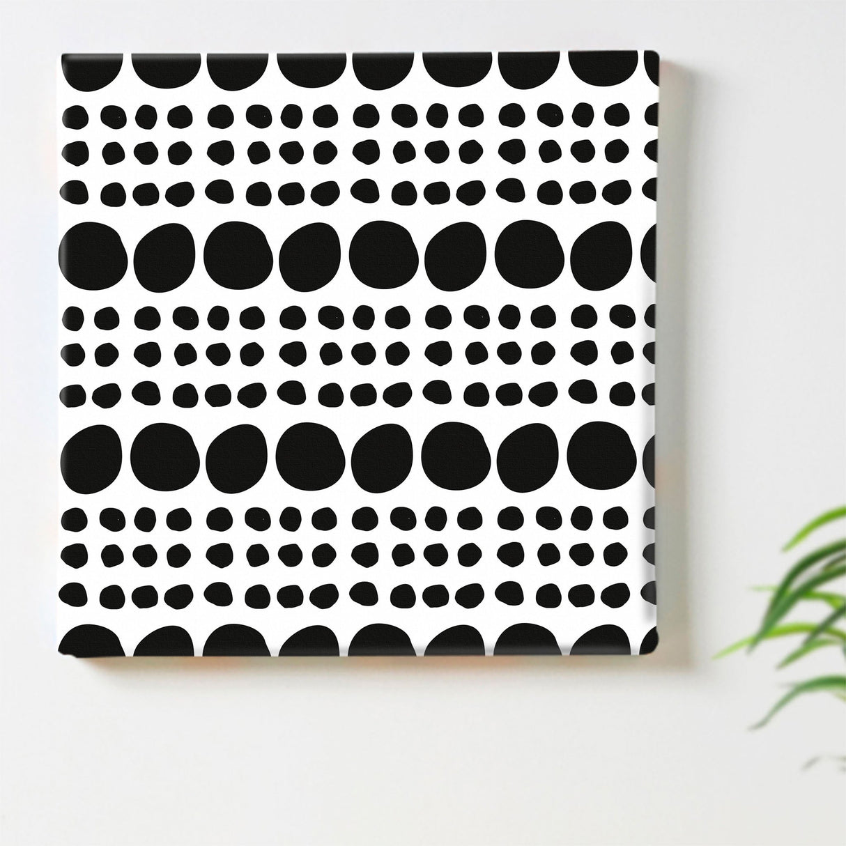 ドット柄のファブリックボード インテリア雑貨 アートパネル キャンバス   patt-1803-073