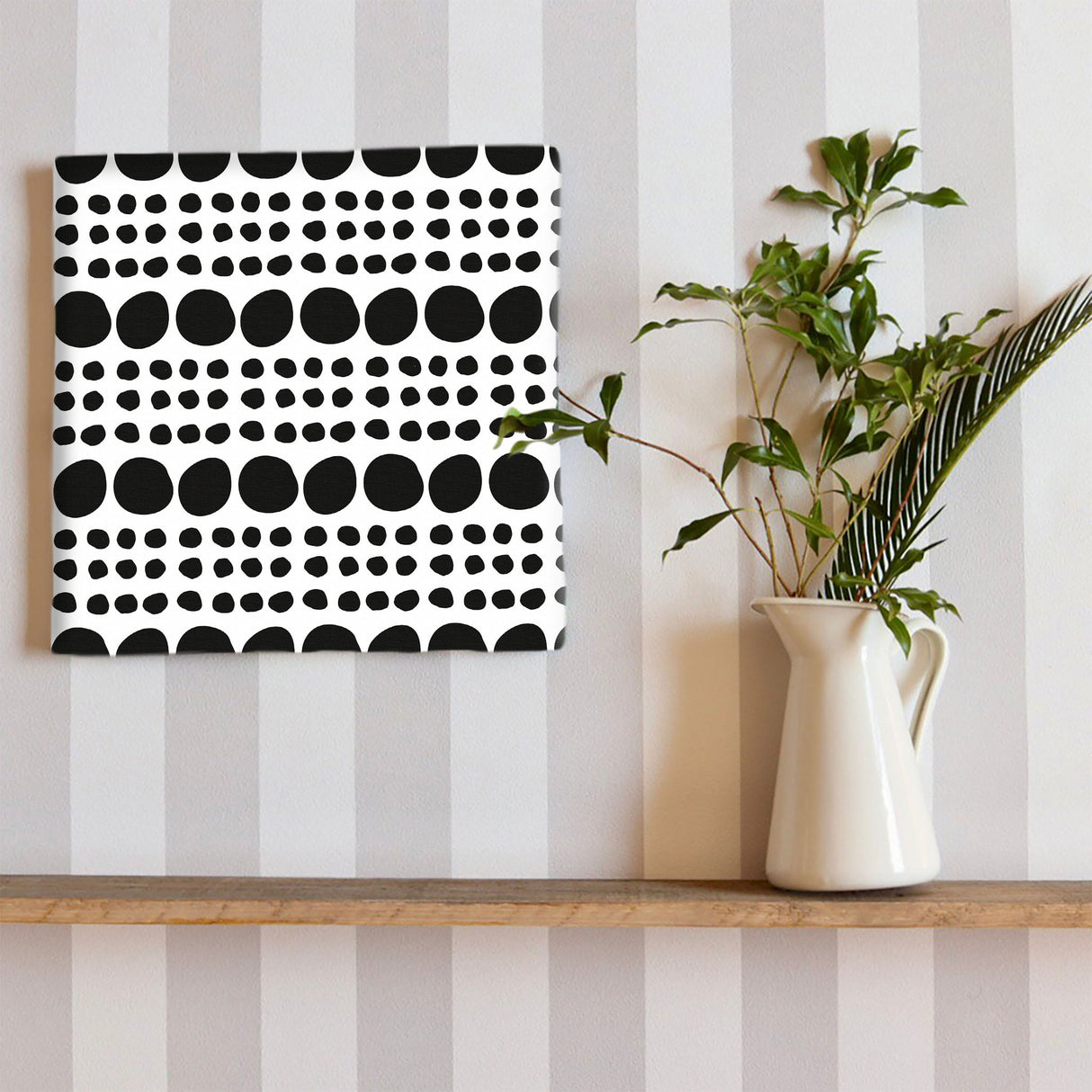 ドット柄のファブリックボード インテリア雑貨 アートパネル キャンバス   patt-1803-073