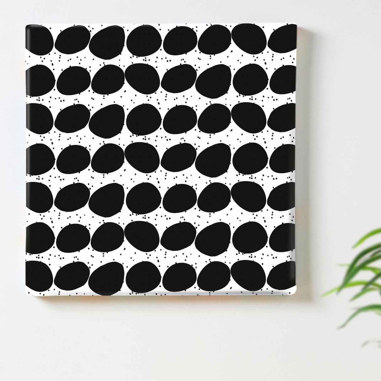ドット柄のファブリックパネル インテリア雑貨 アートパネル キャンバス   patt-1803-077
