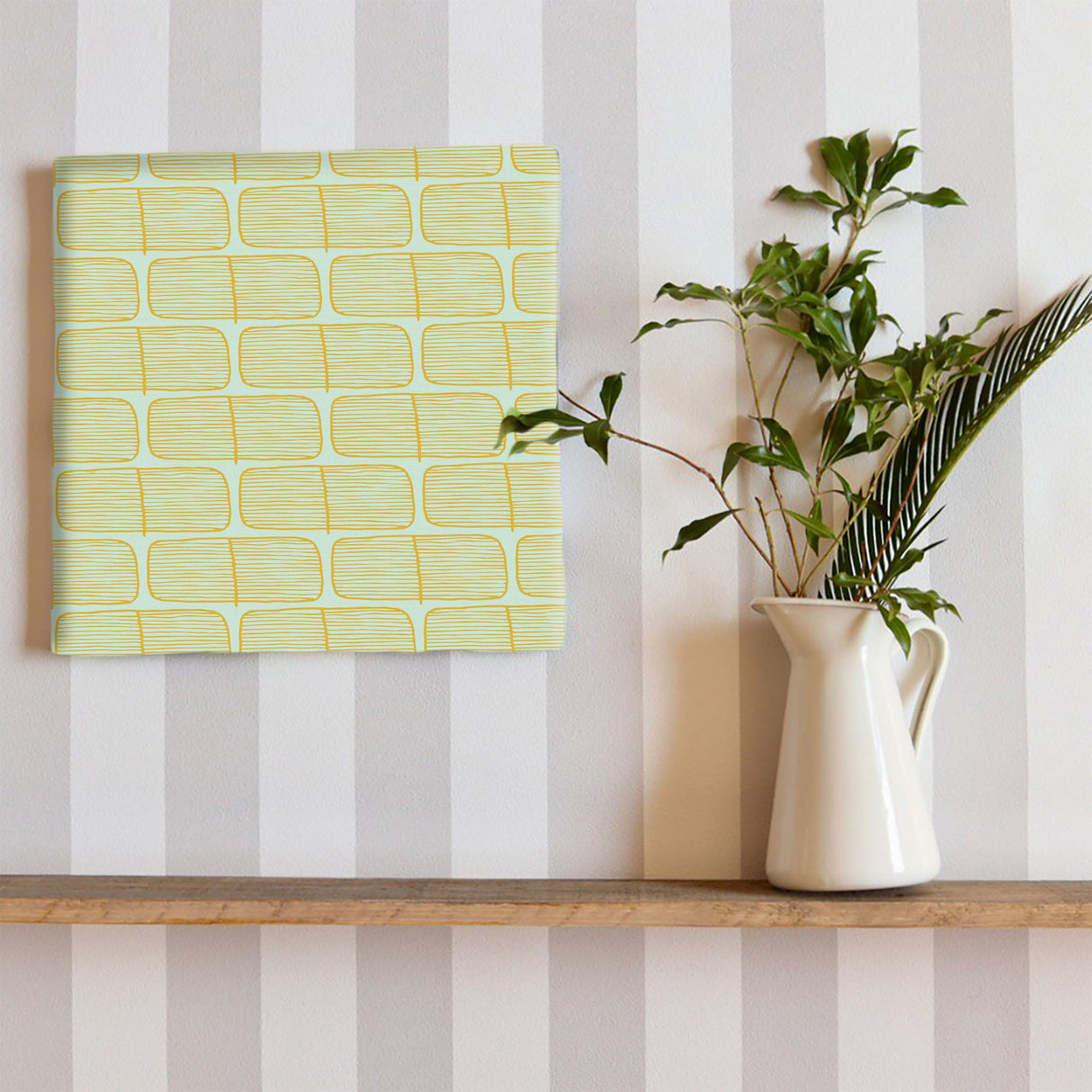 北欧のファブリックボード インテリア雑貨 アートパネル キャンバス   patt-1803-103